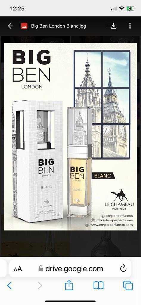 BIG BEN LONDON BLANC