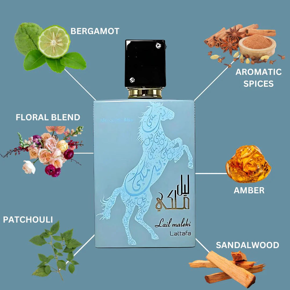 LAIL MALEKI MOROCCON BLUE LATTAFA